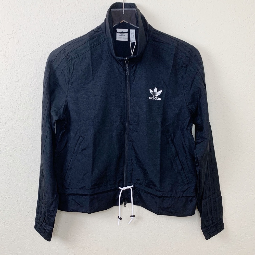 NWT Adidas Ruffle Track Zip Jacket S - Picture 8 of 13